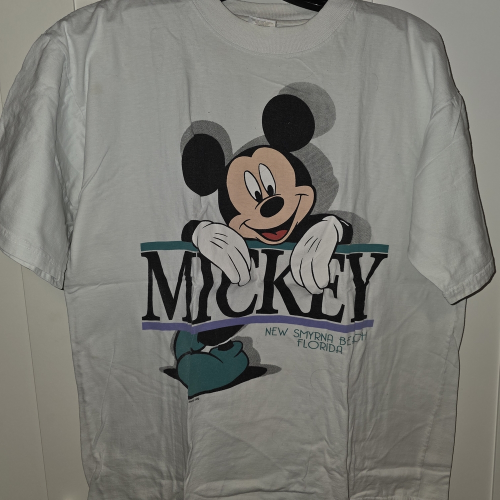 White T-Shirt with Black Polka Dots